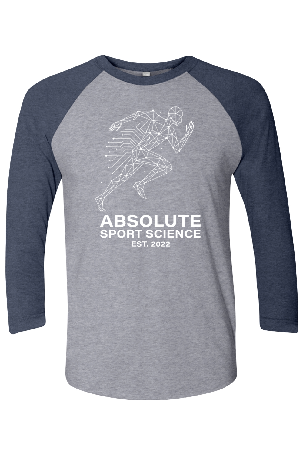 Next Level Unisex Tri-Blend Three-Quarter Sleeve Raglan Tee