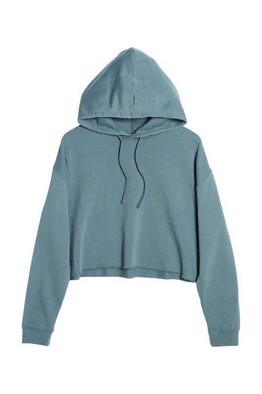 Lane Seven Ladies' Cropped Fleece Hoodie
