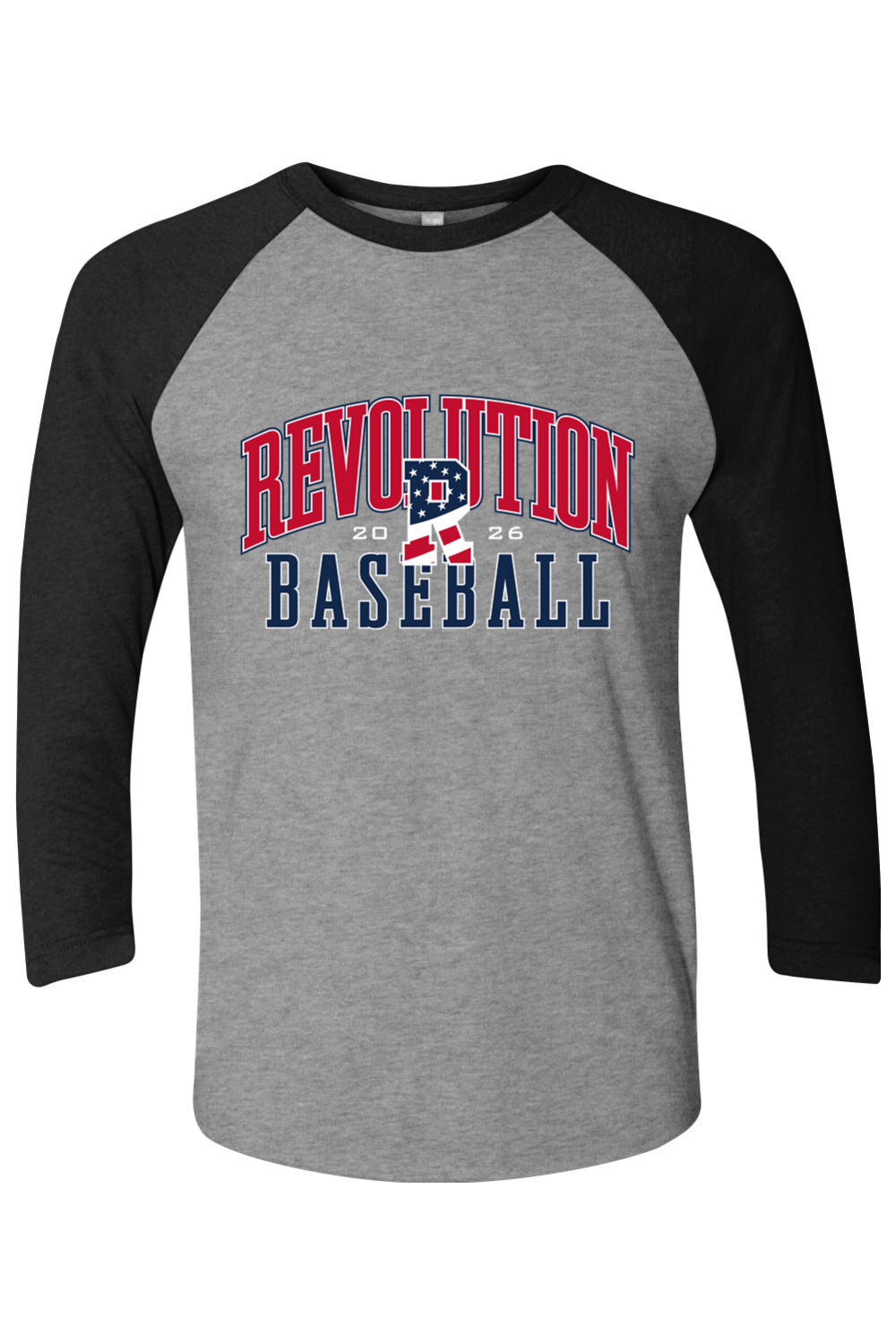 Next Level Unisex Tri-Blend Three-Quarter Sleeve Raglan Tee