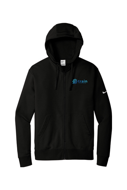 Nike Club Fleece Sleeve Swoosh Full-Zip Hoodie
