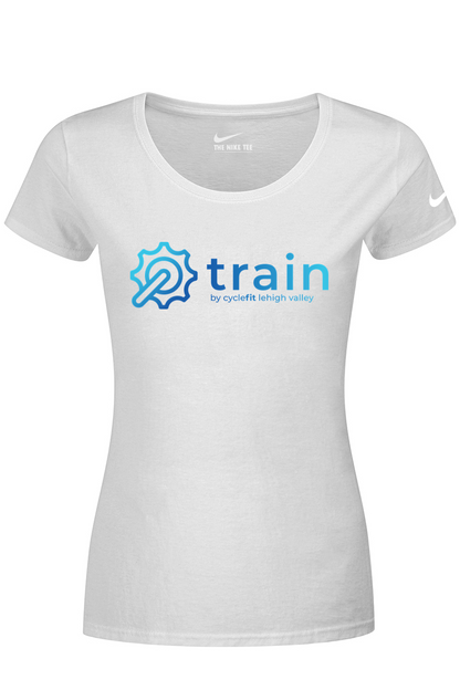 Nike Ladies Dri-FIT Cotton/Poly Scoop Neck Tee