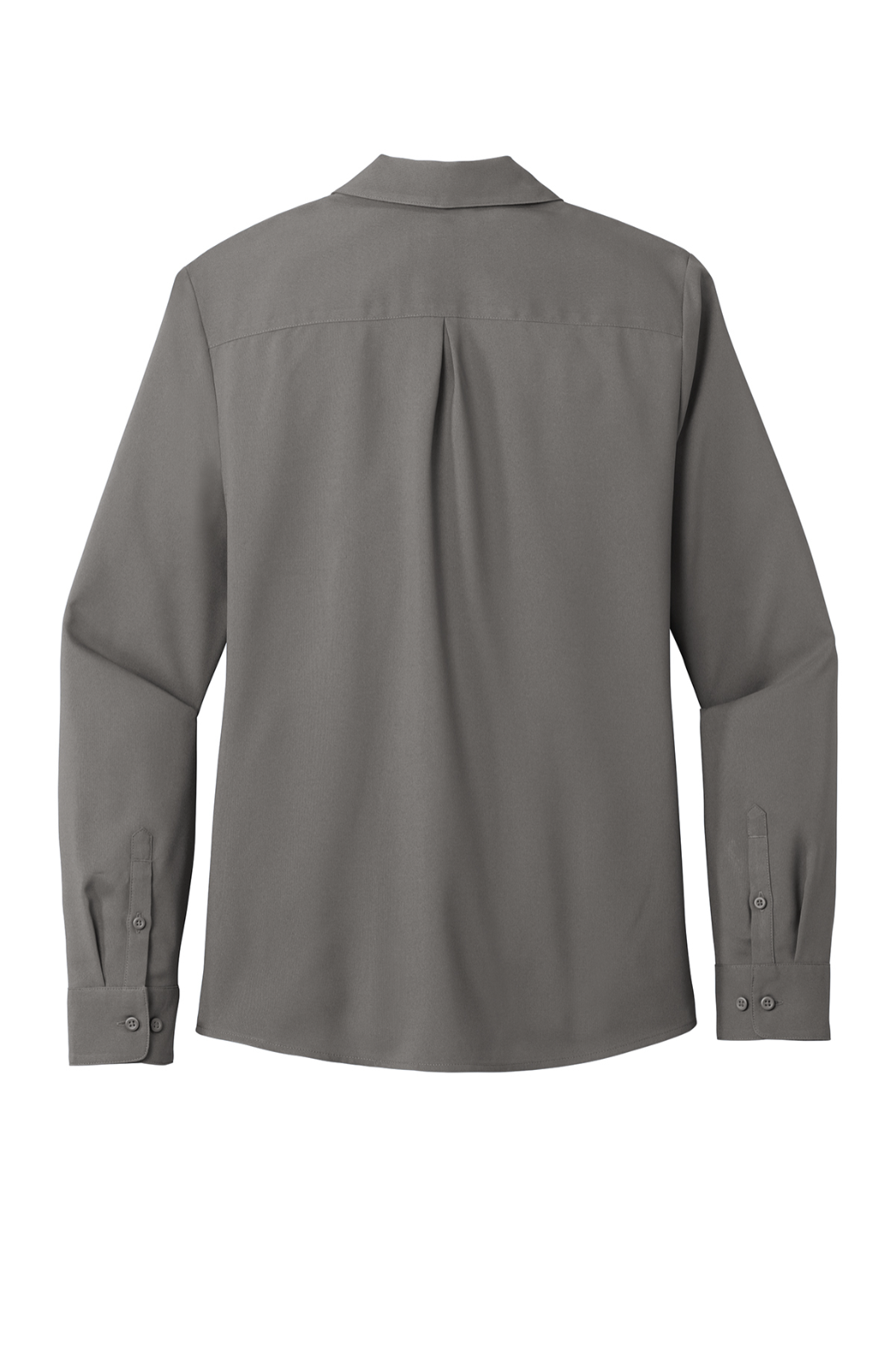 Port Authority Ladies Long Sleeve Performance Staff Shirt EMBROIDERED