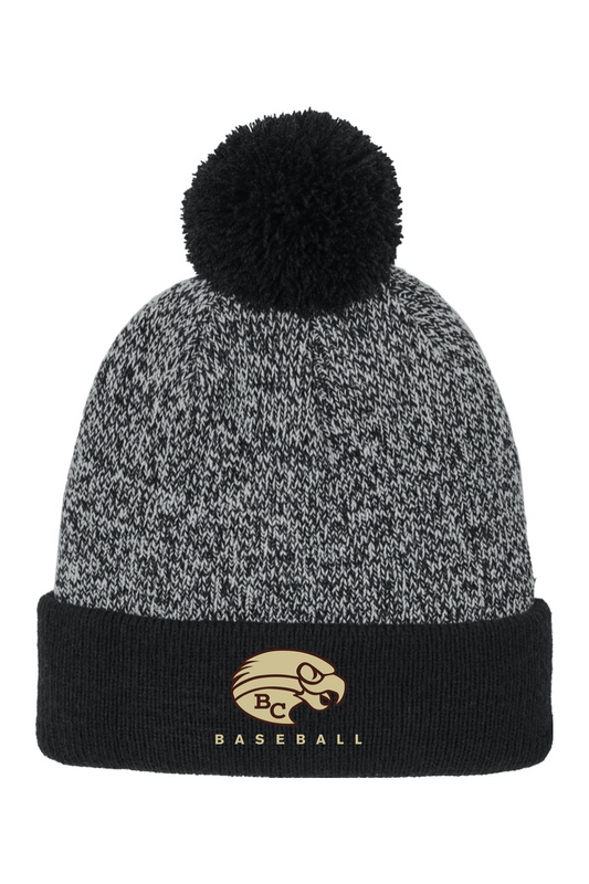 Sport-Tek Halftime Heather Pom Beanie