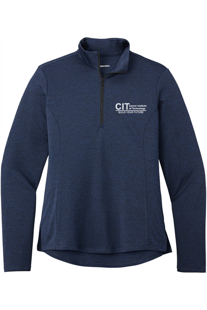 Sport-Tek Ladies Endeavor 1/4-Zip Pullover EMBROIDERED