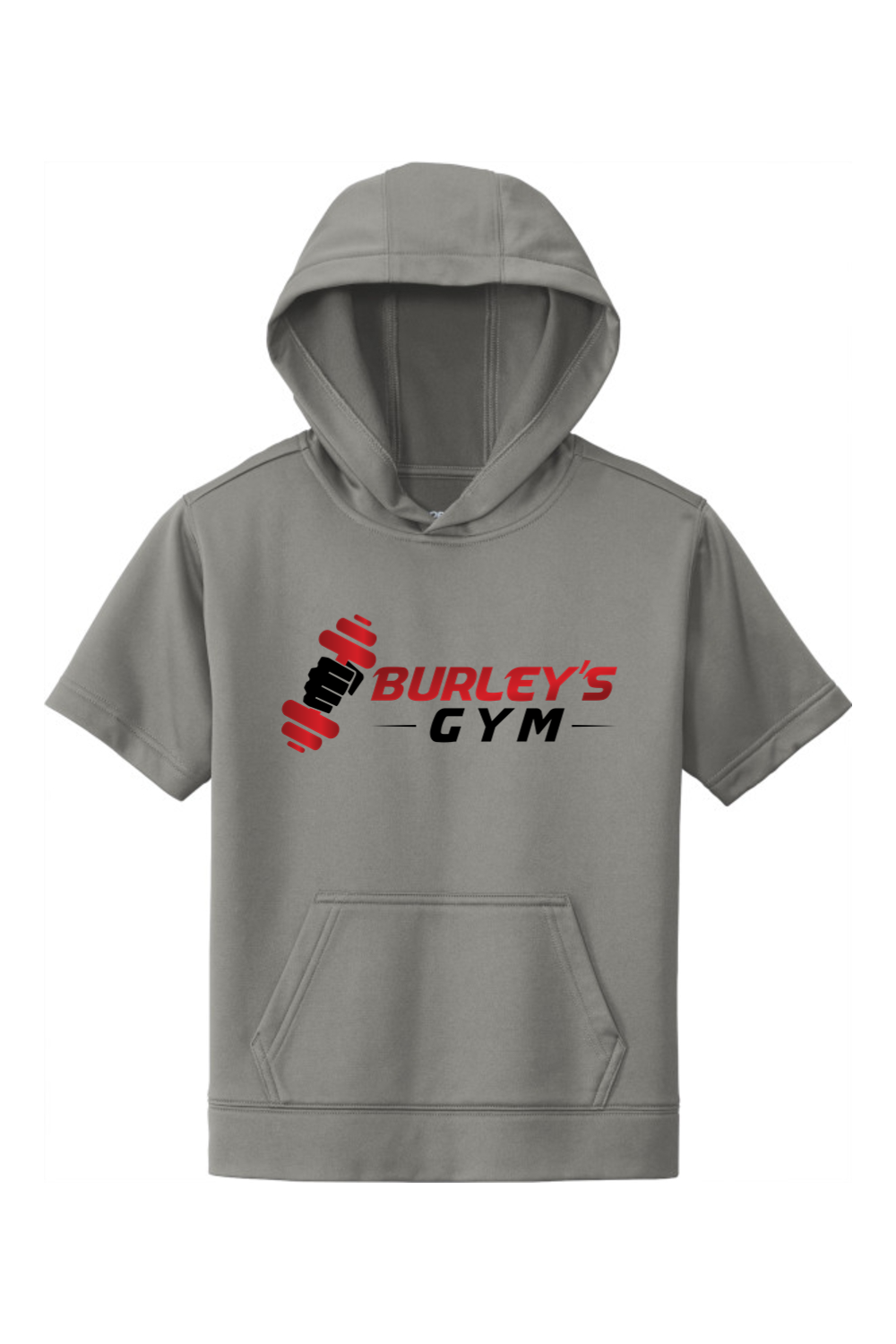 YOUTH - Sport-Tek Sport-Wick Fleece Short Sleeve Hooded Pullover