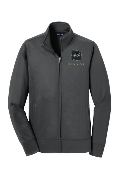 Sport-Tek Ladies Sport-Wick Fleece Full-Zip Jacket