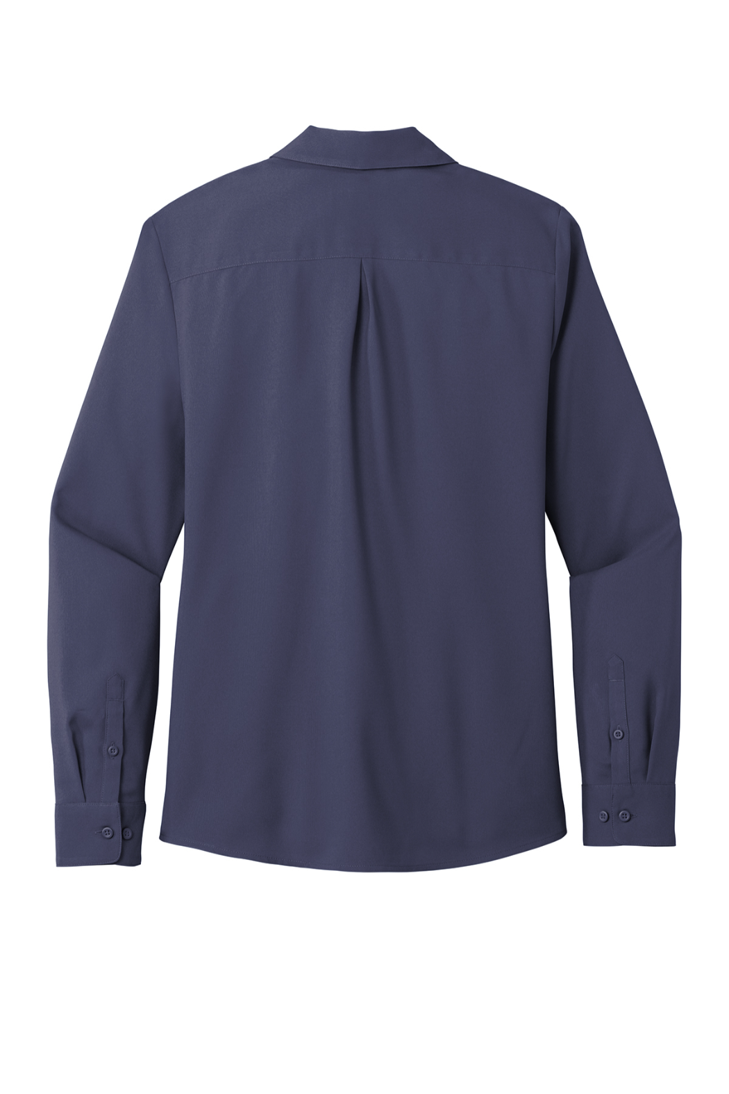 Port Authority Ladies Long Sleeve Performance Staff Shirt EMBROIDERED