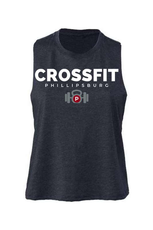 Bella + Canvas Women's Racerback Cropped Tank