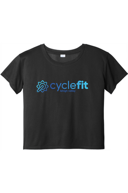 Sport-Tek Ladies PosiCharge® Draft Crop Tee