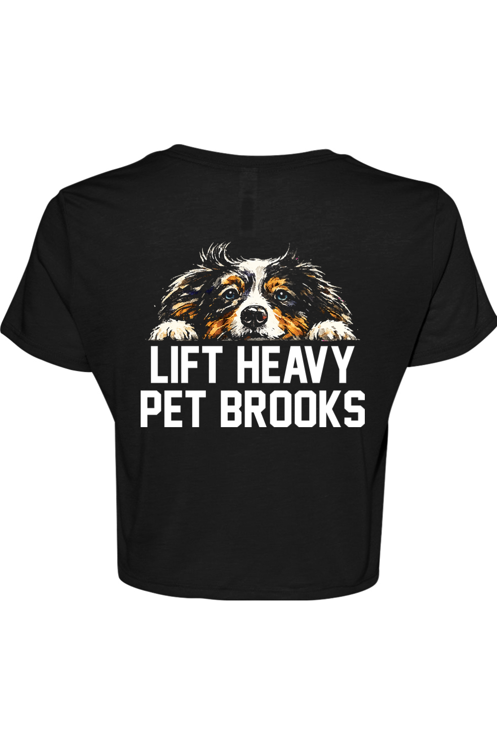 Brooks Bella + Canvas Women’s Flowy Crop Tee