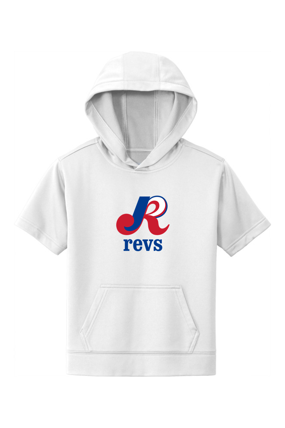 Sport-Tek Youth Sport-Wick Fleece Short Sleeve Hooded Pullover