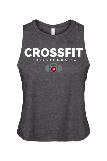 Bella + Canvas Women's Racerback Cropped Tank