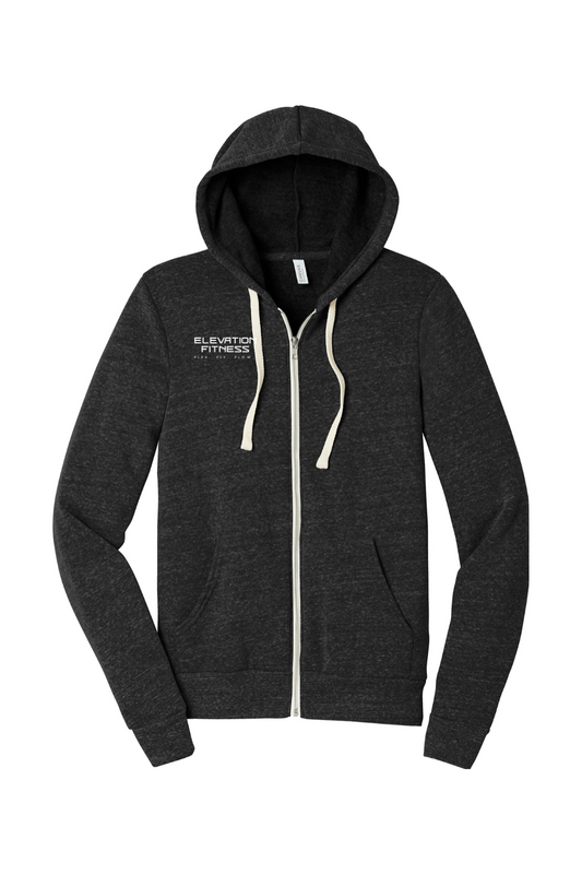 BELLA+CANVAS Unisex Triblend Sponge Fleece Full-Zip Hoodie