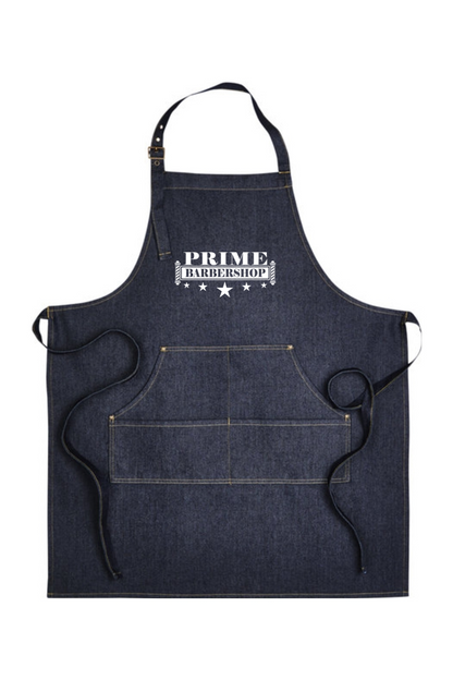 Artisan Collection by Reprime Unisex Jeans Stitch Denim Bib Apron