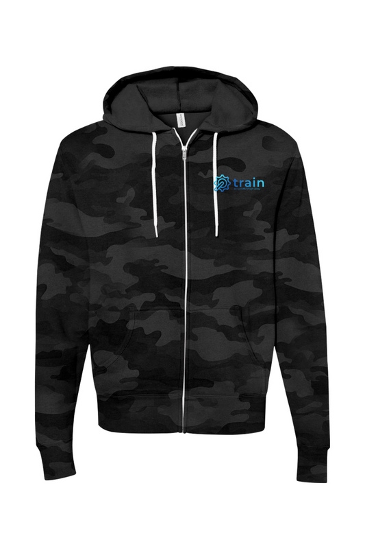 Independent Trading Co. Unisex Lightweight Full-Zip Hooded Sweatshirt