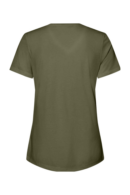 Bella + Canvas Women’s Relaxed Jersey Short Sleeve V-Neck T-Shirt