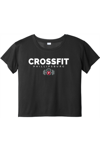 Sport-Tek Ladies PosiCharge® Draft Crop Tee