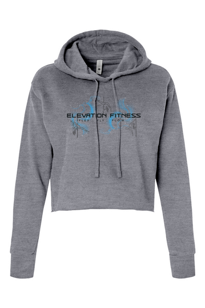 Next Level Apparel Ladies' Cropped Pullover Hooded Sweatshirt