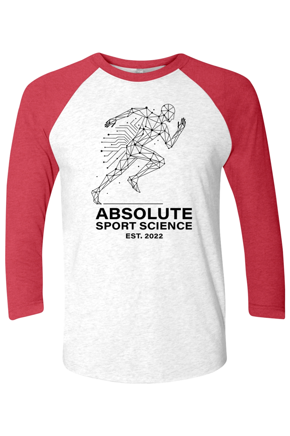 Next Level Unisex Tri-Blend Three-Quarter Sleeve Raglan Tee