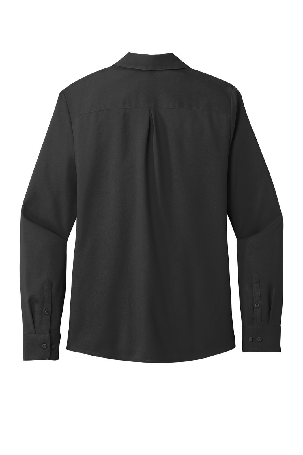 Port Authority Ladies Long Sleeve Performance Staff Shirt EMBROIDERED