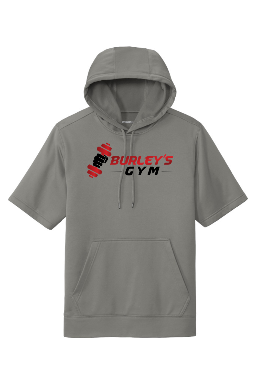 Sport-Tek Sport-Wick Fleece Short Sleeve Hooded Pullover