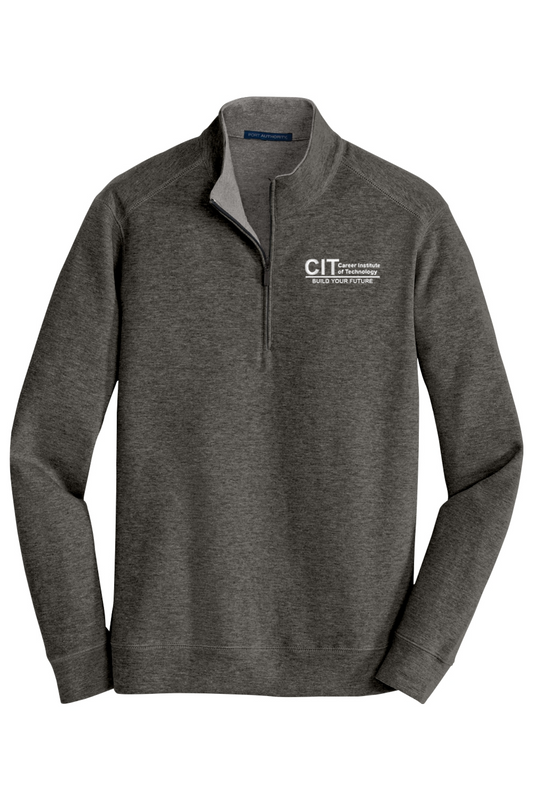 Port Authority Interlock 1/4-Zip EMBROIDERED