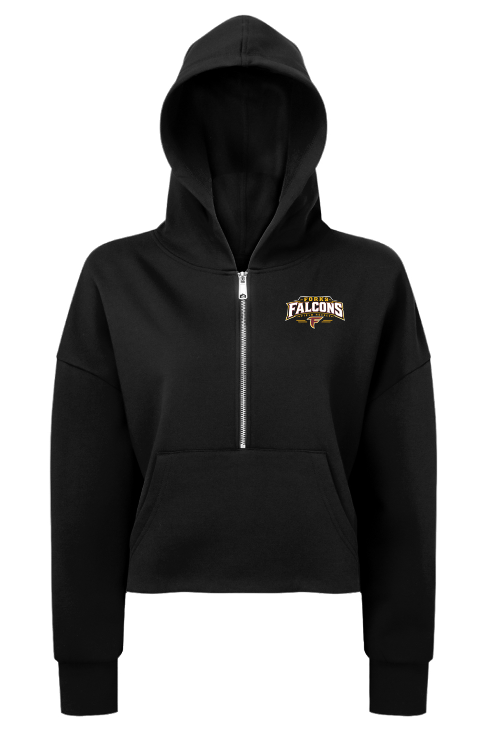 TriDri Ladies' Alice Half-Zip Hooded Sweatshirt