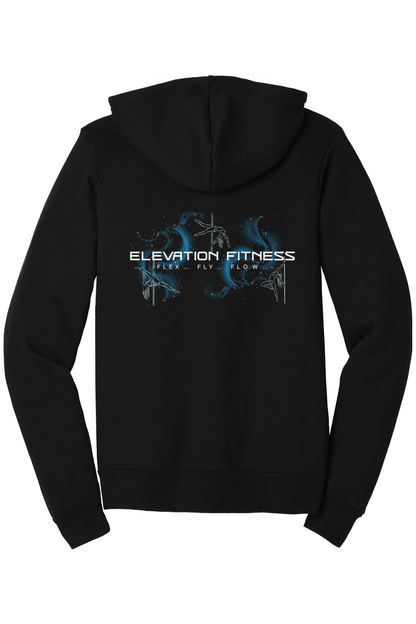 BELLA+CANVAS Unisex Triblend Sponge Fleece Full-Zip Hoodie