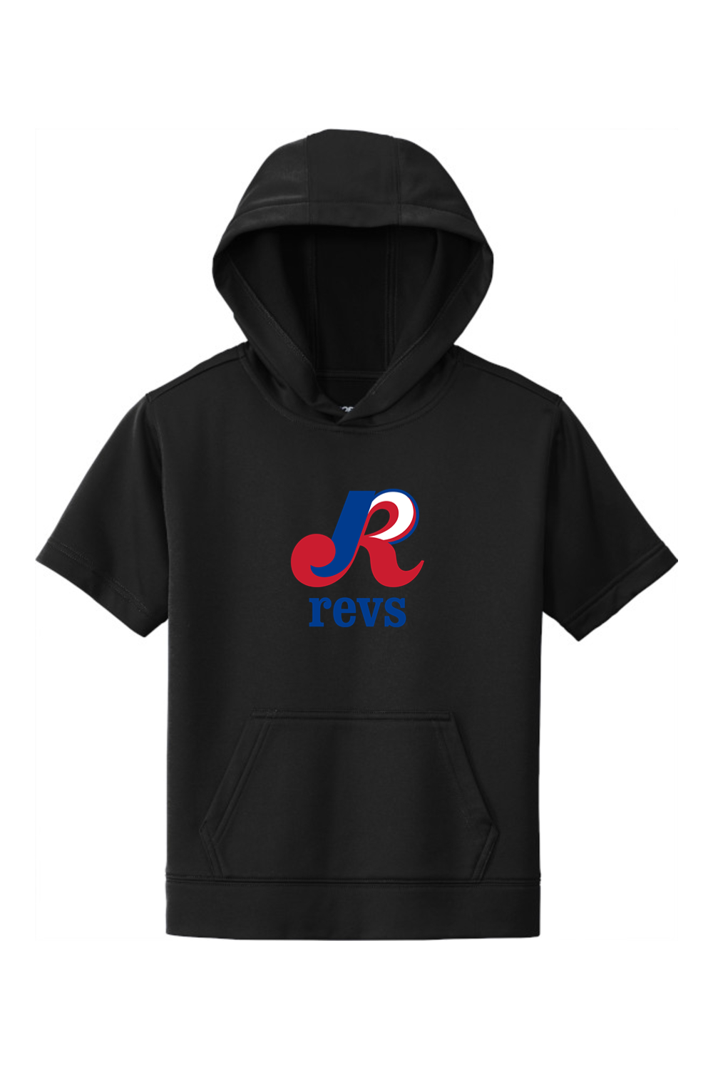 Sport-Tek Youth Sport-Wick Fleece Short Sleeve Hooded Pullover