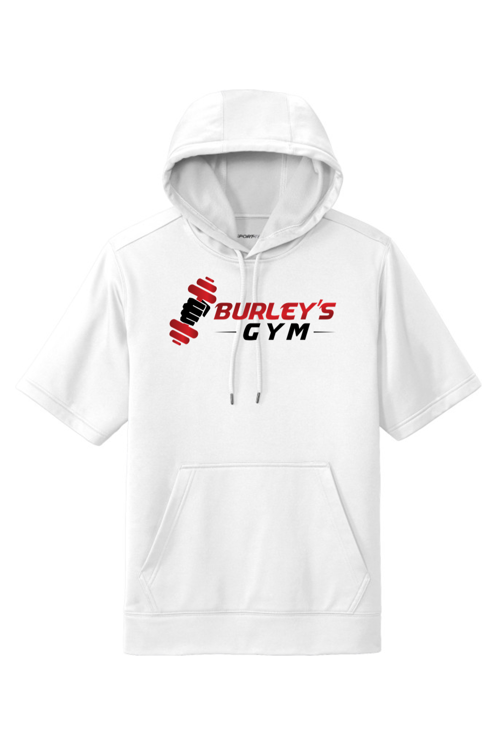 Sport-Tek Sport-Wick Fleece Short Sleeve Hooded Pullover