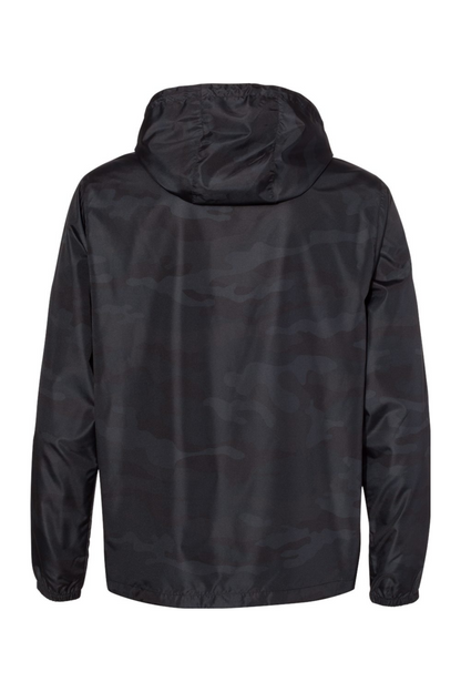 Independent Trading Co. Unisex Lightweight Quarter-Zip Windbreaker Pullover Jacket