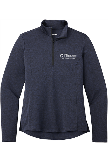 Sport-Tek Ladies Endeavor 1/4-Zip Pullover EMBROIDERED