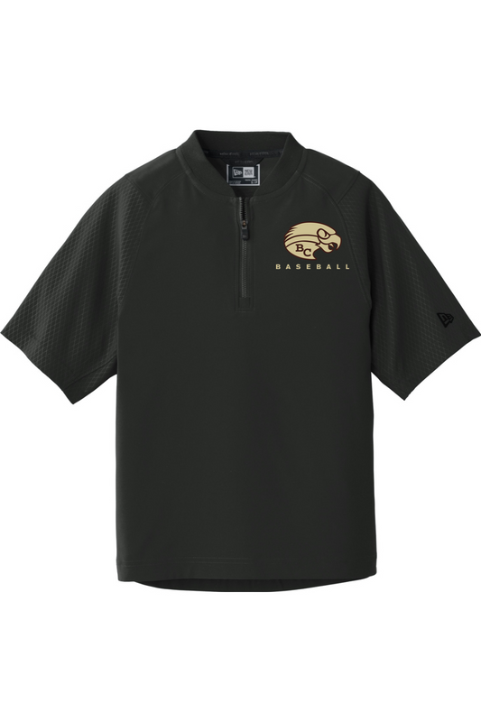 New Era Youth Cage Short Sleeve 1/4-Zip Jacket