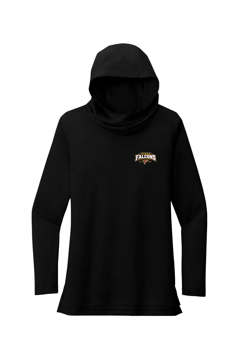 Sport-Tek Ladies PosiCharge Tri-Blend Wicking Long Sleeve Hoodie