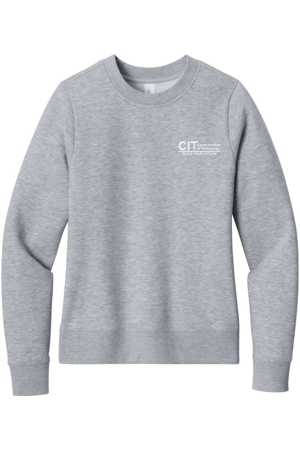 District Women's V.I.T. Fleece Crew EMBROIDERED