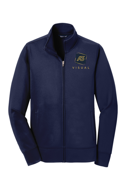Sport-Tek Ladies Sport-Wick Fleece Full-Zip Jacket