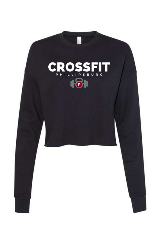 Bella + Canvas Women's Crop Crew Fleece